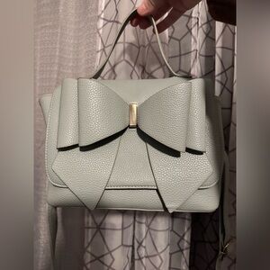 Blue Bow Purse